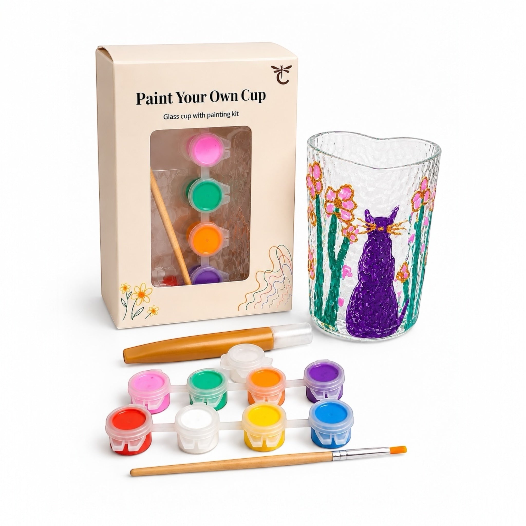 DIY Glass Cup Kit